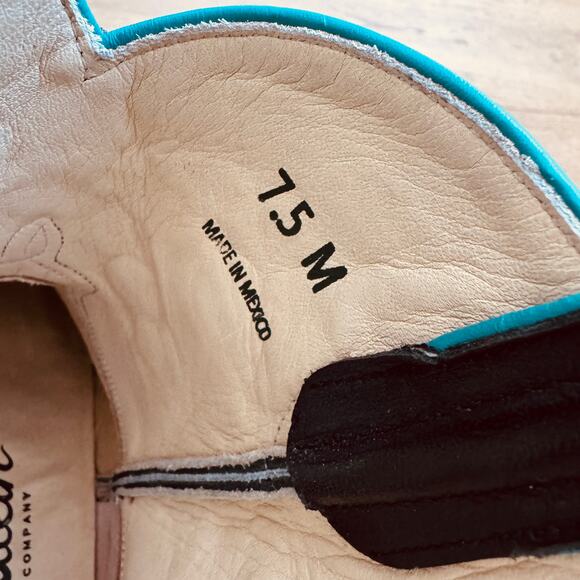 Fraulein Black Butterfly Women's Western Black Cowboy Boots- 7.5 - Picture 12 of 12